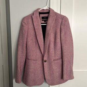 J.Crew Parke blazer in English herringbone wool Lavender AB246 Size 00